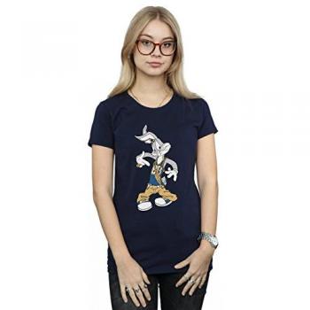 Camiseta Larga Mujer con Diseño de Dibujos BI26861