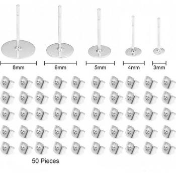 Plateau de fabrication Cabochon – Boucles d’oreilles 3-8 mm
