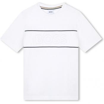 Vêtement garçon Boss T-shirt blanc 10A