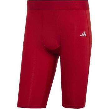 Shorts de football Adidas Techfit Aeroready rouge XL