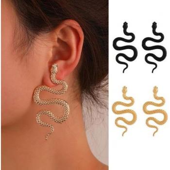 Orecchini a perno serpente moda