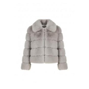 Gilet Skater Yumi Vert Velvet à Manches Longues