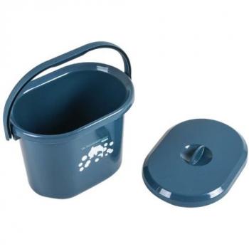 Dr. Schandelmeiers Windeleimer Blau, Deckel & tragbarer Griff, BPA‑frei