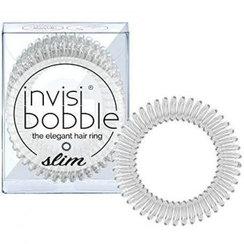 Invisibobble SLIM Crystal Clear, 3 Stück