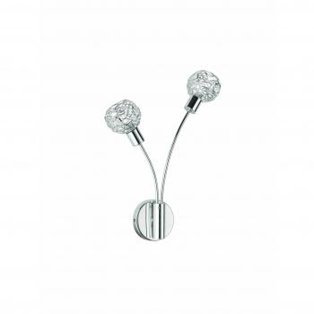Philips 458111110 Salvador – Innenwandleuchte aus Metall, Metallic Finish