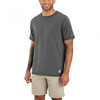 Carhartt Relaxed Fit T-Shirt Schwarz Grau Größe M