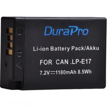 DuraPro Dual Ladegerät und LP-E17 Akku für Canon