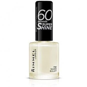 Rimmel Vernis à Ongles Rapid-Sécher 60s – 730 Silver Bullet