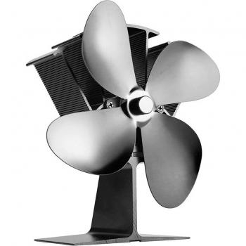 Ventilateur à circulation d'air silencieuse pour poêle à bois