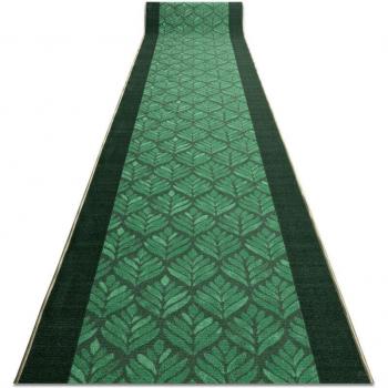 SlickLeaf Rug Runner – Green, 110×240 cm