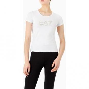 EA7 Mujer T-Shirt Blanca
