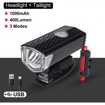 LED Rechargeable Bike Headlight