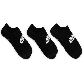 Nike Calzini sportivi Everyday Essential Pacchetto di 3 calzini, neri unisex 42-46