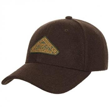 Stetson Dark Brown Vintage Logo Patch Cap