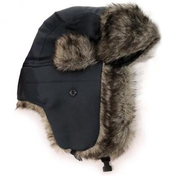 Couvre‑Oreilles Chic Fausse Fourrure – Tête de Chien à la Mode