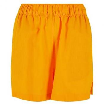 Short Lino Misto Donna Colore Mandarino Urban Classics