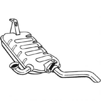 Rear Muffler BOSAL 200-809 OEM