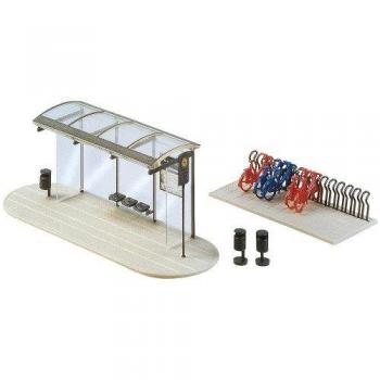 Modèle de décor urbain Faller – Haltes Cité Compact H0