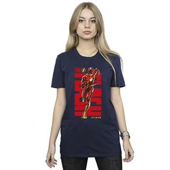 DC Flash Flashy Navy Women’s T‑Shirt 4XL