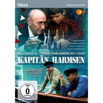 Kapitän Harmsen – Die komplette 13‑teilige Pidax Serien‑Klassiker (4 DVDs)