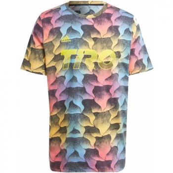 Adidas Summer of Tiro Top Uomo con Stampa Blu, Giallo & Rosso – L