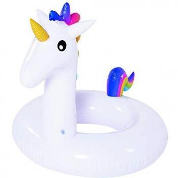 Salvagente Gonfiabile Giochi Piscina Mare Unicorno adulto 148 x 100 x 98 cm