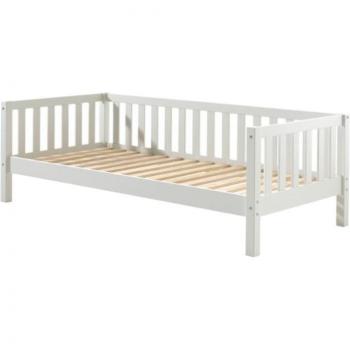 Vipack Einzelbett Sprossenumrandung Milky Pine 90x200 cm
