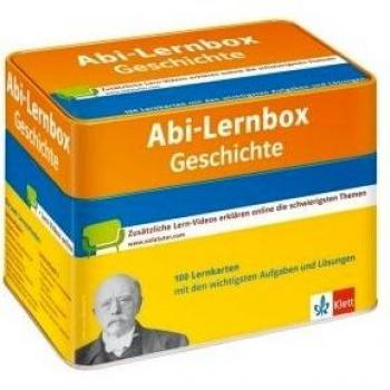 Abi-Lernbox Geschichte: Die 100 wichtigsten Aufgaben und Lösungen auf Lernkarten mit zusätzlichen Lernvideos online