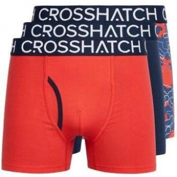 Lynol Calzoncillos bóxer para hombre Crosshatch (Paquete de 3)