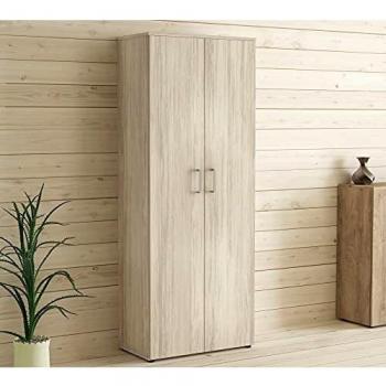 Armadio Colonna Bianco Venato 2 Ante 71x175x36