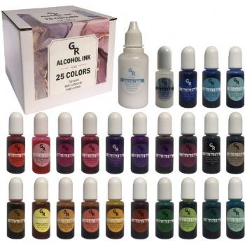 12-Color Alcohol Ink Pigment for DIY
