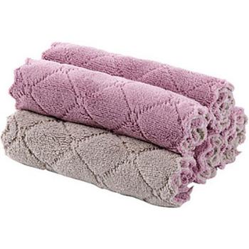 8PCS Non-stick Oil Microfiber Kitchen Cleaning Towels