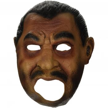 Widmann Masken 1533/3/4 – Gangster-Mask mit Mundöffnung, Pink & Schwarz, einheitlich groß