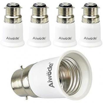 BrightBridge B22‑E27 Converter Pack – LED/CFL/Incandescent Compatibility