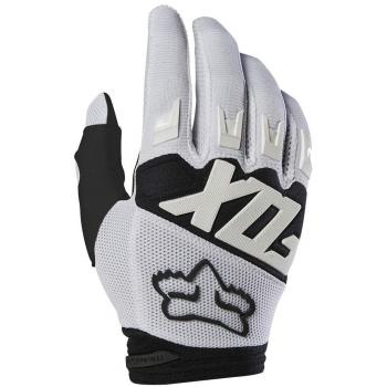 Urban Fox Dirt Gloves – White, Men's Small