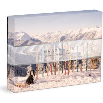 Gray Malin The Winter Holiday 500 Piece Double Sided Puzzle
