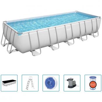 Piscine hors sol rectangulaire Bestway Power Steel 19281 L