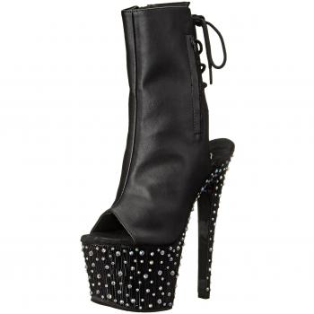 Pleaser Damen Stardance 1018 7 Pumps, Schwarz, 40 EU