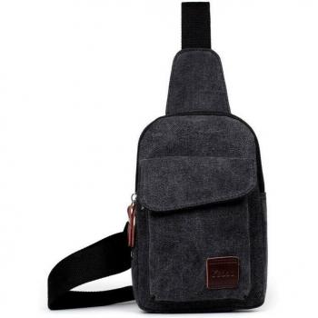 Bolsa Cruzada de Lona para Hombre