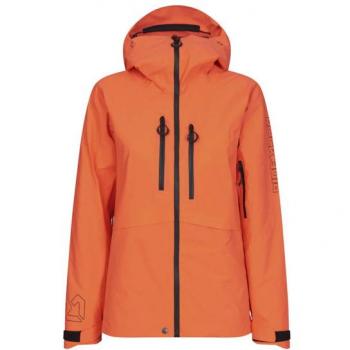 Rock Experience Fanatic Women's Padded Jacket Fiery Coral / Caviar M