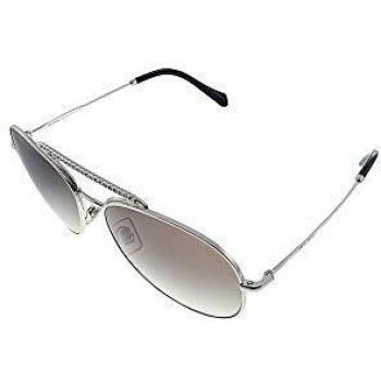 Miu Miu MU53VS 1BC5O0 Gafas de Sol Plateadas para Mujer