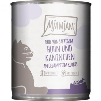 MJAMJAM Duo Chicken & Rabbit with Pumpkin for Cats