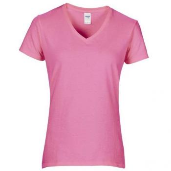 Azalea Gildan Women’s Cotton V-Shape T-Shirt