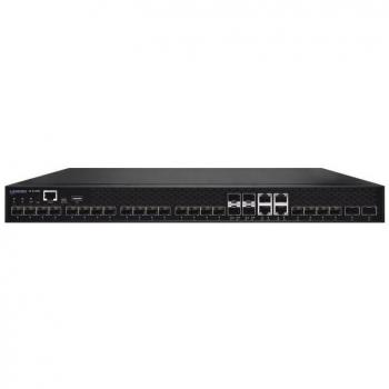 Lancom Systems XS-6128QF L3 24xSFP+ davon 4xSFP+Combo & 4xSFP28 (20 Ports), Netzwerk Switch, Schwarz