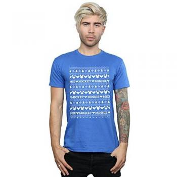 Disney BI39973 Men's Holiday Tee