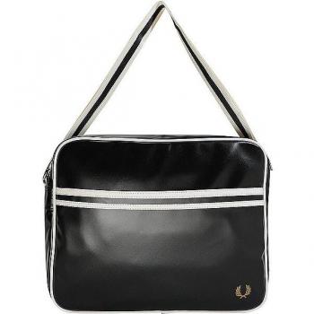 FRED PERRY Schultertasche schwarz