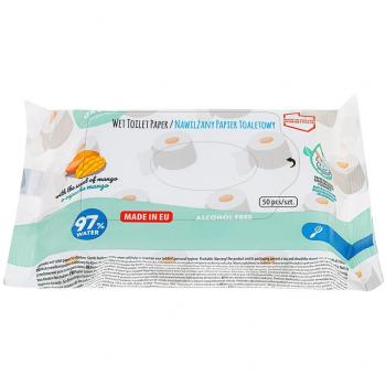 Toilet paper umido Akuku 50 pacchetti