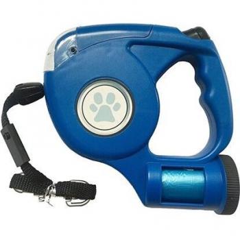 Cuerda deslizante para perros con bolsa desechable