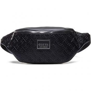GUESS Dan Logo Waist Bag – Black