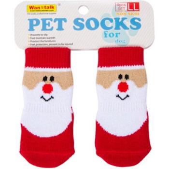 Calcetines festivos para mascotas, M y L, de algodón